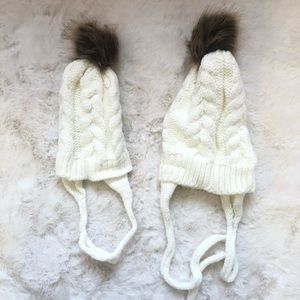 Mommy and Baby Beanie Set